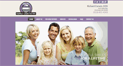 Desktop Screenshot of corwindental.com